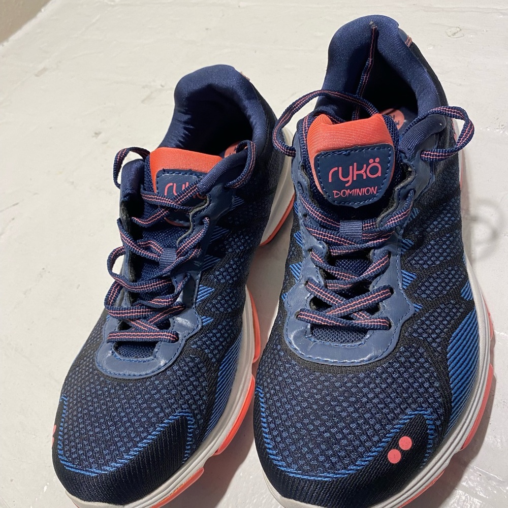 Ryka Dominion Womens Sz 10M EU 40 Blue Shoes Sneakers Walking